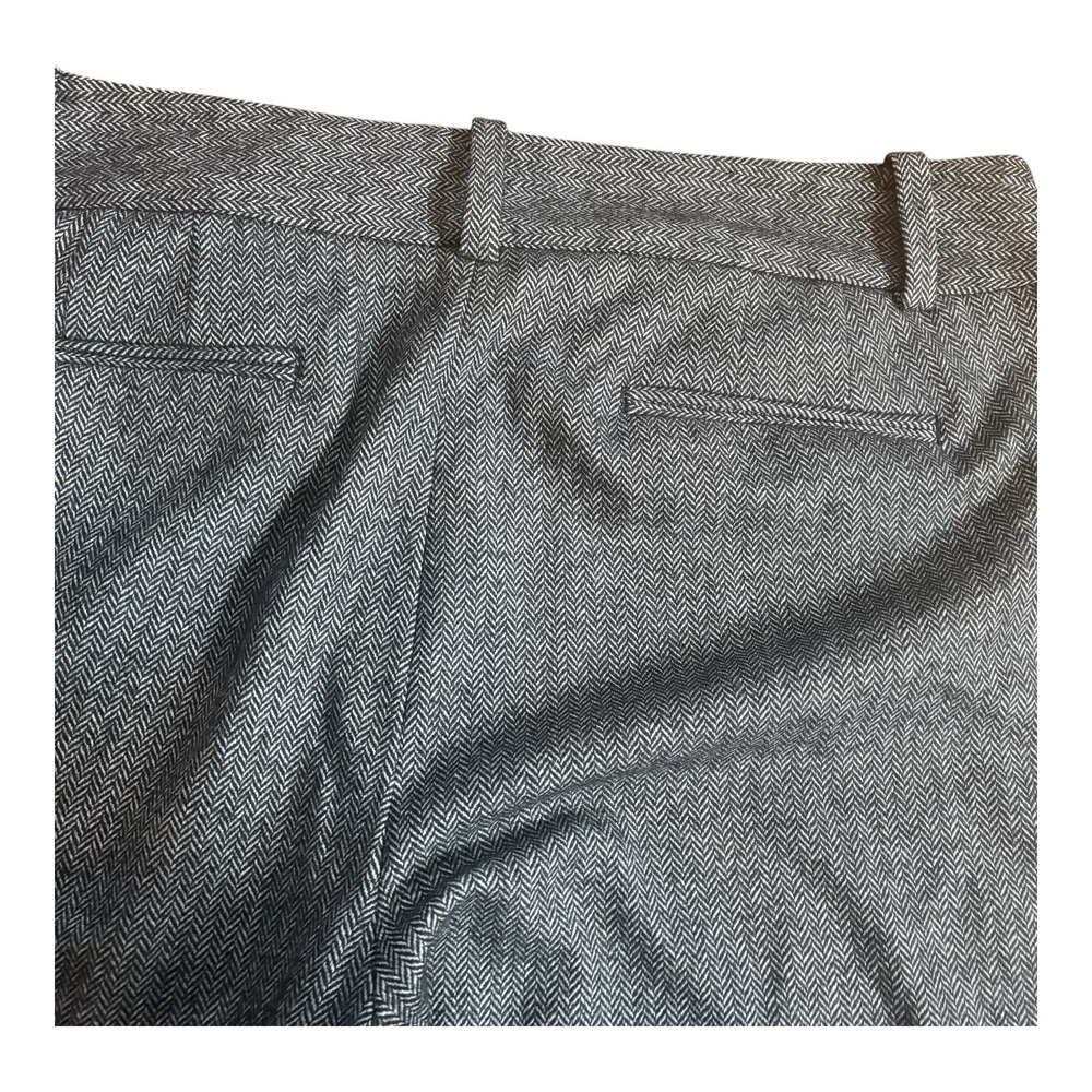 NWT Talbots Womens Pants Size 16 Gray Wool Blend - Picture 6 of 9